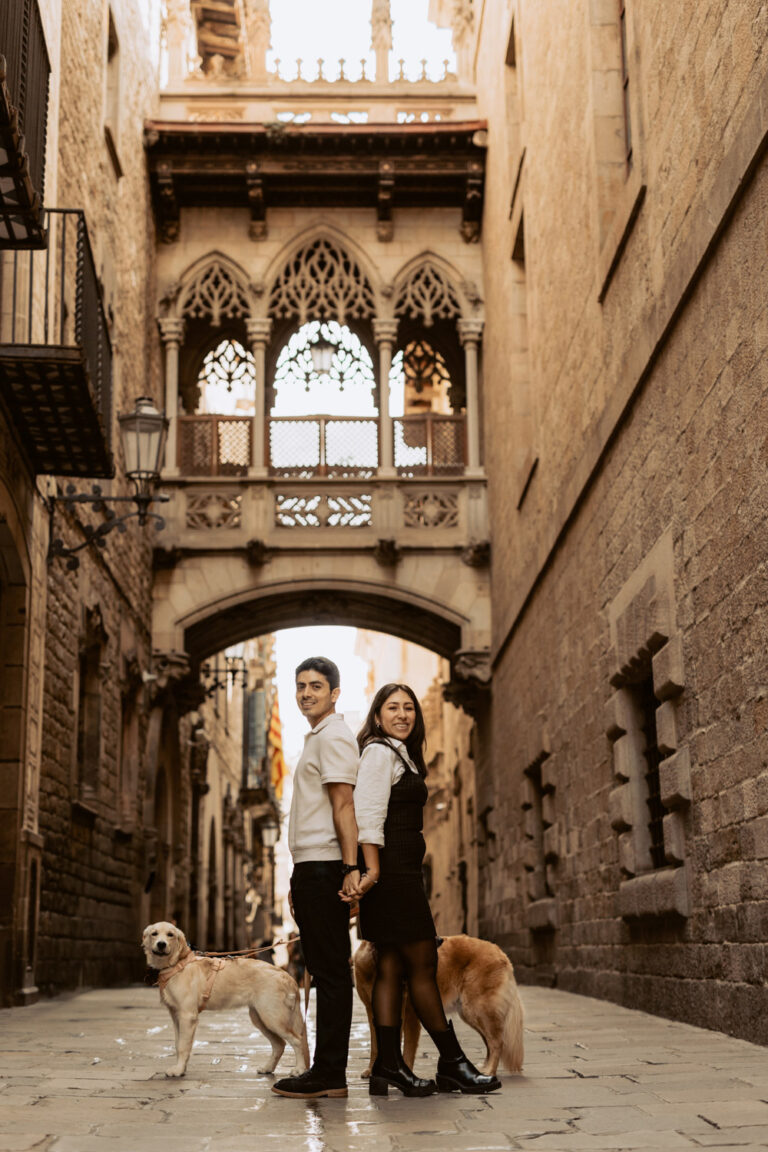 Gothic Quarter Engagement Photography