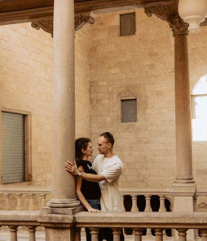 secret proposal in Barcelona