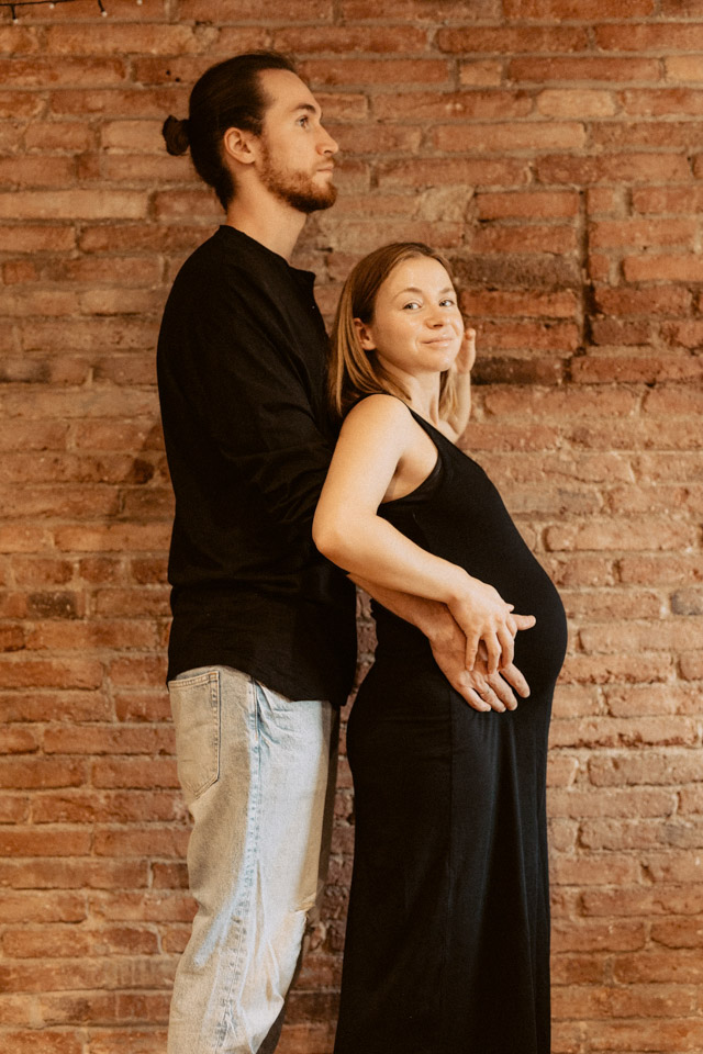 pregnancy photo shoot in Barcelona
