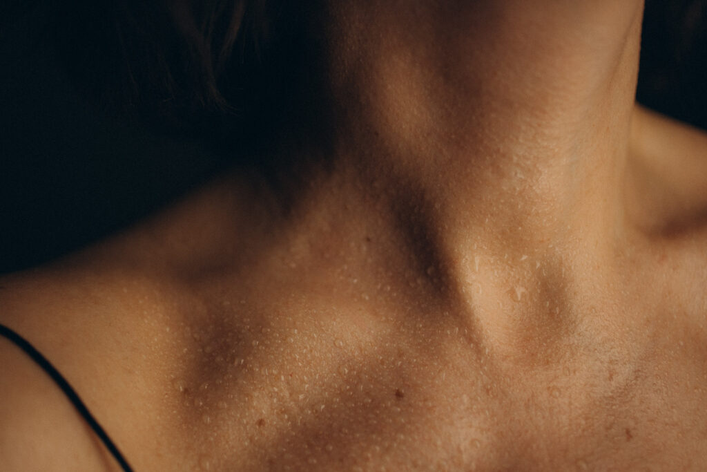 details of woman portrait