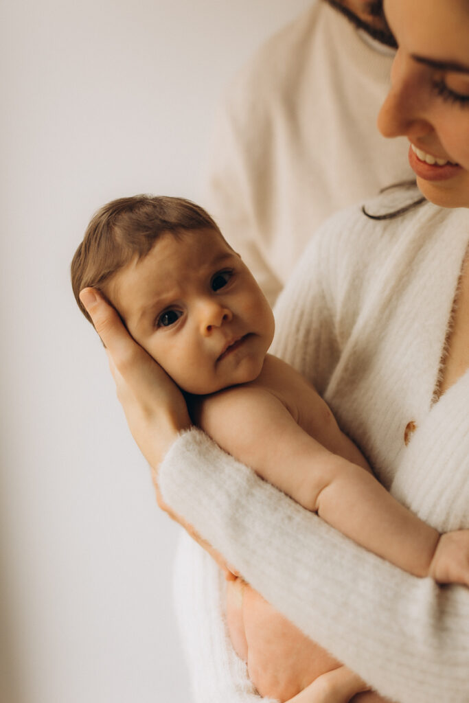 new born photoshoot Barcelona